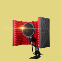 Microphone de studio d'enregistrement écran d'insonorisation panneau de réduction du bruit éponge acoustique filtre d'enregistrement insonorisé