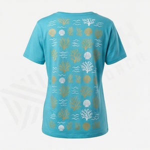Camiseta de Mujer para Uso Diario, Fácil de Llevar, Tela Suave, para Todas las Temporadas, Informal, Premium, a la Moda, Cómoda y de Calidad - Product Image 2