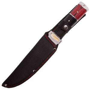 Couteau Bowie en acier inoxydable pour la randonnée, la chasse et les activités de plein air, avec une construction durable en acier inoxydable et une poignée ergonomique - Product Image 2