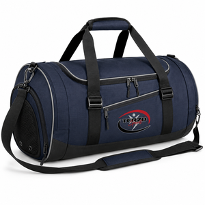 2026 New Top Trending Custom Logo <b>Navy</b> Blue Gym Duffel <b>Bag</b> with Ventilated Shoe Compartment Large Capacity Sports Travel <b>Bag</b> - Product Image 2