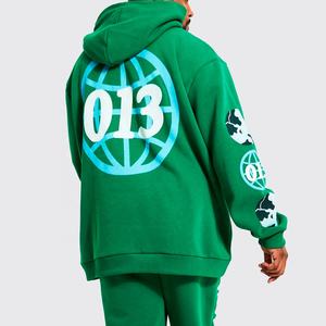 Vente directe d'usine pulls à capuche en coton avec des motifs d'impression élégants disponibles au prix de gros - Product Image 3