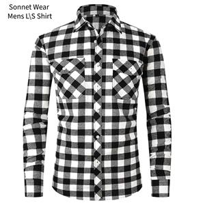Camisa de manga larga con estampado AOP para hombre - Product Image 3