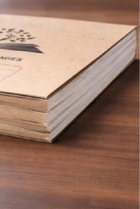 Cahier d'exercices en papier kraft pour les élèves, pour l'écriture et les études - Product Image 2