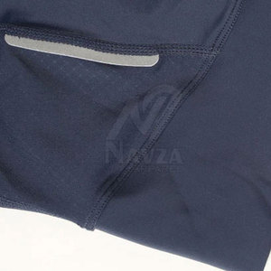Shorts de cyclisme VTT pour hommes, respirants, séchage rapide, en Spandex/Polyester, avec logo à la taille, longueur courte - Product Image 6