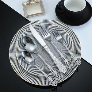 Ensemble de couverts en acier inoxydable de qualité alimentaire |   Couverts hygiéniques résistants à la rouille pour un usage quotidien et commercial - Product Image 4
