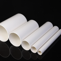 Plomberie en plastique rigide certifiée ISO, résistance aux chocs, épaisseur de paroi 2,0 mm 3,2 mm, pour bâtiment, tuyau de drainage en PVC-U