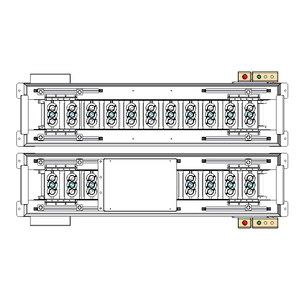 ระบบสายพานลำเลียงแบบโซ่เคลือบผงสแตนเลส SS41 สภาพใหม่สำหรับใช้งานในอุตสาหกรรม พร้อมอุปกรณ์จับยึดหุ่นยนต์อัตโนมัติ - Product Image 2