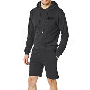 Conjunto de Sudadera con Capucha y Pantalones Cortos de Uso Diario, Estilo Casual, Ligero, Tejido Suave, Moderno y Elegante a un Precio Razonable - Product Image 2