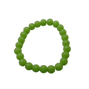 Pulsera redonda de cuentas de piedra serpentina verde Feng Shui hecha a mano para hombres y mujeres, tamaño 8-10 mm, joyería de moda, energía - Product Image 5