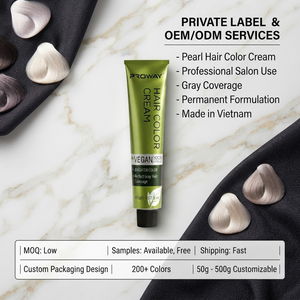 Crème colorante permanente pour cheveux OEM ODM, couvrance longue durée des cheveux gris, 50g à 500g - Product Image 1