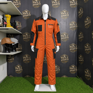 Overol de Trabajo con Franjas Reflectantes para Hombre, Primavera-Otoño, Talla Europea, Resistente al Desgaste, Mono de Seguridad Laboral - Product Image 5