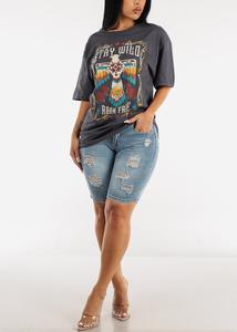 Nuevo Estilo, Shorts de Mezclilla Desgarrados para Mujer, Pantalones Cortos Casuales de Mezclilla para Verano, Venta al Por Mayor - Product Image 2