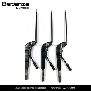 Pinzas de succión electroquirúrgicas bipolares eléctricas europeas profesionales de 20 cm, juego de instrumentos para coagulación y aspiración, antiadherentes - Product Image 2