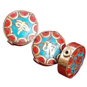 ลูกปัดเครื่องประดับหลากสีจากเปลือกหอยและปะการังทรงกลมของ Asthamangal Gift & Craft สำหรับสร้อยคอ สร้อยข้อมือ และจี้ - Product Image 5