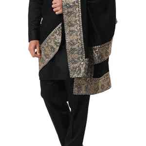Châle en laine pour homme – Vente directe usine – Nouvelle collection – Chaud, respirant, doux, classique et traditionnel – Personnalisable - Product Image 2