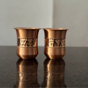 Gobelet en cuivre anti-fuite pour whisky, vin, eau et détox ayurvédique – Compatible lave-vaisselle et micro-ondes pour la maison, le bureau, les cadeaux et l'hôtellerie - Product Image 6