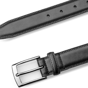 Nouvelle Offre Incroyable 2025 sur une Ceinture en Cuir Vintage Casual de Qualité Longue Durée avec Boucle en Alliage de Cuir de Vache pour Hommes - Product Image 4