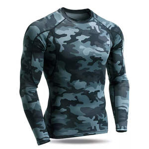 เสื้อรัดกล้ามเนื้อแขนยาวสำหรับผู้ชาย ลายกราฟิกนักสู้ซามูไรแพนด้า เหมาะสำหรับออกกำลังกาย ฟิตเนส และเล่นกีฬา - Product Image 3