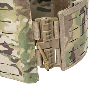 Gilet tactique camouflage haute qualité en polyester/nylon, respirant, imperméable, séchage rapide, pour entraînement, chasse et activités de plein air - Product Image 4