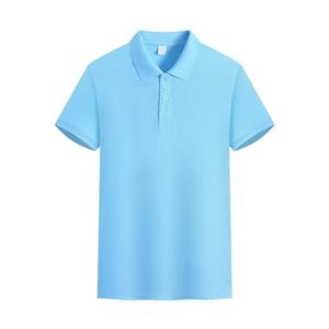 เสื้อยืดผู้ชายปักโลโก้ตามสั่ง สำหรับกอล์ฟ วิ่งกลางแจ้ง ผ้าแดครอน ไซส์ใหญ่ ชุดทำงาน ขายส่ง - Product Image 5