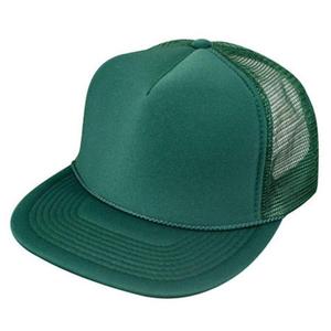 <b>Light</b> Blue Mesh Trucker <b>Hat</b> 6-Panel Adjustable Snapback Casual Cap Unisex Adult Performance Cycling Party Spring Summer Sports - Product Image 2