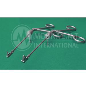 Pinces à perforer les sinus Antrum, à morsure dorsale, pour rhinologie et ORL, lot de 2, manuelles, avec rotation à 360 degrés, poignée ergonomique - Product Image 3