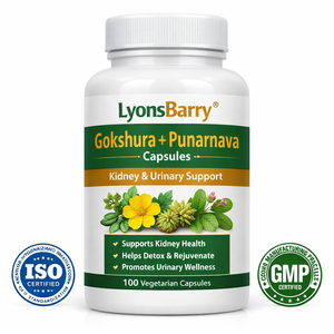 Capsules Gokshura + Punarnava – Soutien Rénal et Urinaire – Marque Privée OEM GMP - Product Image 1