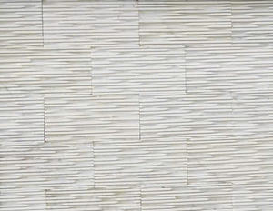 Revestimiento de Pared de Piedra Natural Blanca con Corte a Peine 10×20 cm – CTS-DOT-TN-133 - Product Image 3