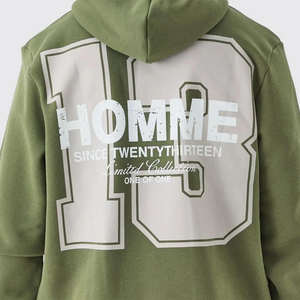 Ensemble de jogging premium imprimé à capuche pour homme, léger, respirant et extensible, fabriqué au Pakistan, idéal pour le printemps - Product Image 6