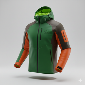 Veste coupe-vent imperméable à capuche camouflage pour homme, respirante, légère, pour randonnée, trekking, camping, voyage - Product Image 3