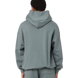 2025 nueva sudadera con capucha personalizada lavado ácido Vintage Puff impresión Sudadera con capucha de gran tamaño pesado para hombres sudaderas con capucha básicas - Product Image 2