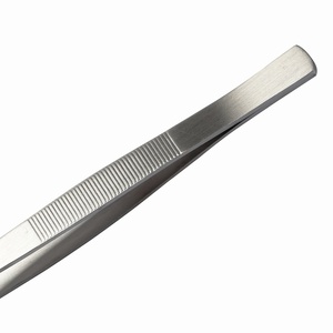Pince à épiler de qualité supérieure en acier inoxydable pour manucure, durable, à pointe plate, angulaire ou autre, pour usage domestique et commercial - Product Image 5