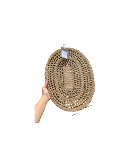 Bohemian Handwoven Bamboo Charger Plate Eco Rustic Biodegradable <b>Dishwasher</b> Safe Mat Lid Dining <b>Table</b> Restaurant Hotel Wedding - Product Image 3