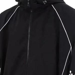 New Stylish Men's <b>Warm</b> Winter <b>Waterproof</b> Eco-Friendly Sporty Satin Streetwear Windbreaker Jacket Set Quick Dry Wholesale - Product Image 2