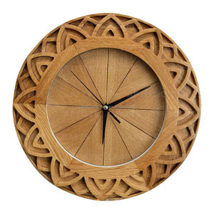 Stylish & Personalized Acacia Wooden Wall <b>Clock</b> Single Face Needle Display <b>for</b> Back <b>School</b> Wedding Occasions Wood Wall Hanging - Product Image 2