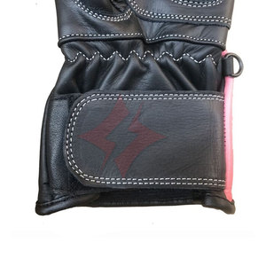 Gants de moto pour femmes de qualité supérieure avec protection des articulations, en cuir durable, antidérapants, respirants et antichocs - Product Image 5