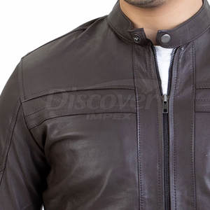 Chaquetas de Cuero a Precio de Mayoreo, Chaquetas de Cuero de Venta Caliente, Chaquetas de Cuero de Invierno 2026, Nuevo Estilo de Chaquetas de Cuero para Hombre - Product Image 4