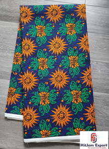 ผ้าพิมพ์ลายแอฟริกันและผ้าแองการา 100% ผ้าฝ้ายป๊อปลิน สำหรับงานฝีมือและการผลิตเสื้อผ้า แทนซาเนีย ขายส่ง - Product Image 5