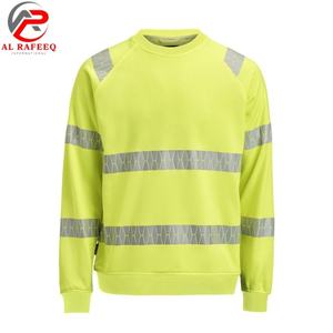 Sudadera Personalizada al Por Mayor para Hombre, Sudadera Reflectante de Alta Visibilidad con Cuello Redondo, Sudadera de Forro Polar para Mujer, Invierno 2026 - Product Image 4