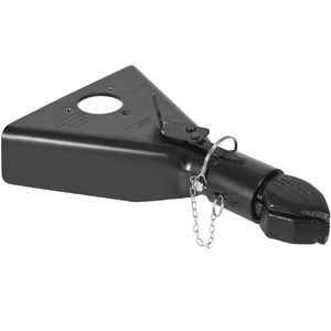 Gancio di traino a telaio ad A in acciaio resistente, capacità di traino 7000 libbre, compatibile con attacco a sfera da 2 pollici, per montaggio su attacco traino - Product Image 1