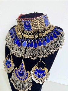 Derniers modèles de bijoux afghans faits à la main pour femmes, pour mariage et fêtes, ensemble de bijoux afghans, fournisseur direct d'usine, ensembles de bijoux pour femmes - Product Image 2