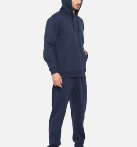Conjunto de Sudadera con Capucha y Pantalones Deportivos para Hombre Yourbrand, 100% Algodón Felpa, Transpirable, Ropa Urbana de Invierno, Informal, con Logotipo Estampado en la Parte Delantera - Product Image 5