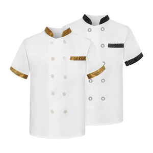 Veste de chef, vêtements culinaires de qualité supérieure, tissu doux et léger, coupe confortable, design professionnel durable pour la cuisine des restaurants - Product Image 4