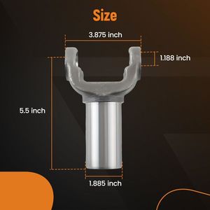 GMC TH Turbo 400 4L80E and 4L85E Slip Yoke Transmission for Muncie M21 and M22 Truck Transmissions - Product Image 2