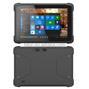 Hihon OEM 10.1Inch Intel Z8350 Windows10Pro Nhúng Máy Tính 4GB + 64GB GPS NFC Cảm Ứng Pad Máy Quét Mã Vạch IP65 Gồ Ghề Máy Tính Bảng PC - Product Image 3