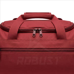 Bolsa de Gimnasio Redonda Plegable Informal con Compartimento para Zapatos, Forro de Poliéster, Correa Ajustable, Capacidad de 30-40L para Ejercicio y Gimnasio - Product Image 3