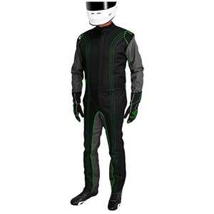 Traje de Carreras de Karting, Traje de Carreras F1, Totalmente Personalizable, Impresión Digital, Bordado 3D, Nomex/Cordura/Poliéster, Resistente al Viento - Product Image 1