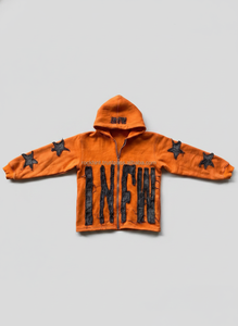 Wholesale Custom Logo Design 100% Cotton Fleece Distressed High Quality Vintage Acid Wash Eco-Friendly 200g Streetwear Hoodie - Product Image 5