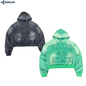 Sudadera con Capucha Oversize para Hombre y Mujer, de Algodón Grueso y Felpa, con Logotipo Personalizado, Estilo Urbano - Product Image 3