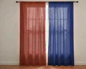 Combo de 2 Paneles, Diseño Bohemio, Multicolor, Tela de Algodón Puro, Alta Protección Solar, para Baño, Oficina, Hospital, Cafetería, Exportador Indio - Product Image 1